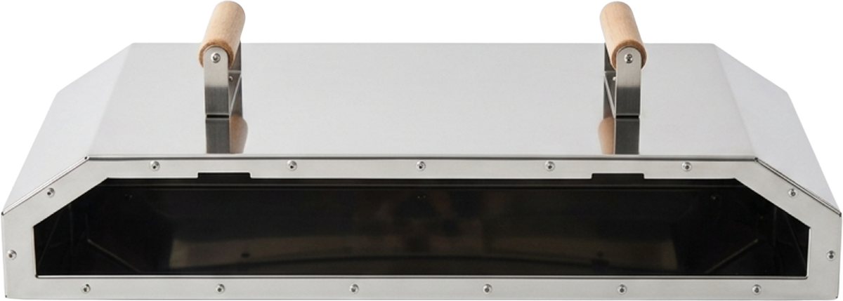 The Double braai pizza oven, front