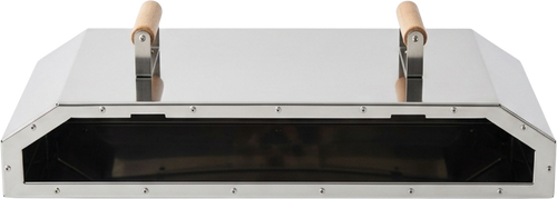 The Double braai pizza oven, front