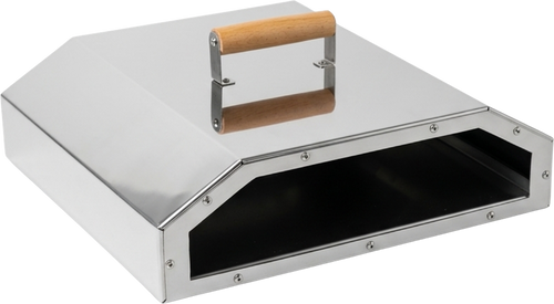 The Single braai pizza oven, angle right