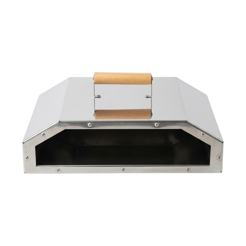 The Single braai pizza oven, front view